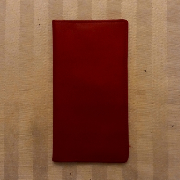 Quo Vadis Soft Leather Checkbook Cover By Henryk Slenkiewicz - Picture 1 of 11